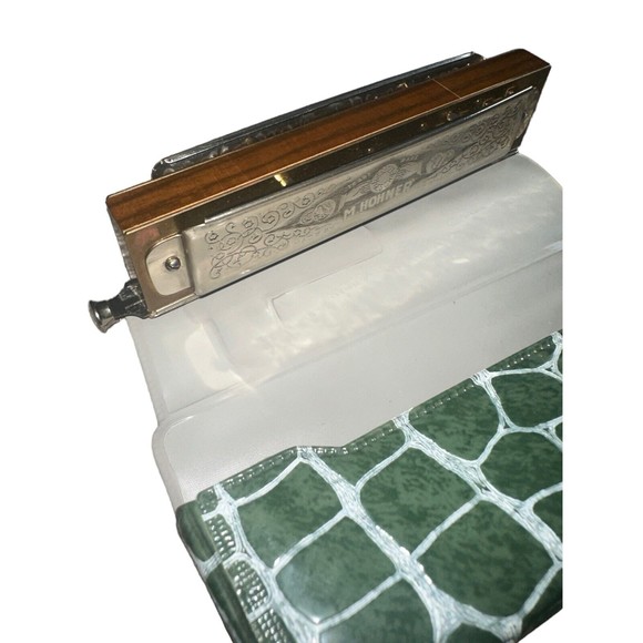 Hohner Super Chromonica 270 Harmonica Key Of G with CASE - Made in GERMANY - Picture 1 of 16